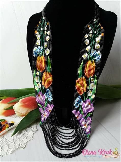 African Beads Nacklace Traditional Elegant Massai Etsy