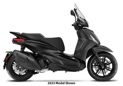 New Piaggio Bv Deep Black Scooters In Marietta Ga