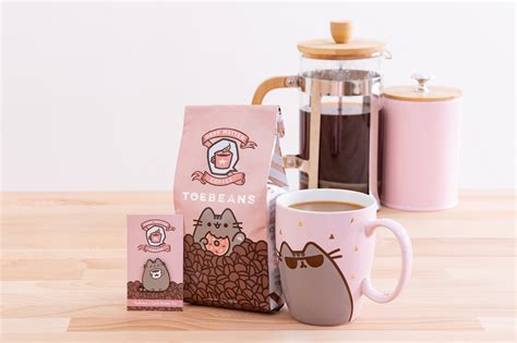 Pusheen Enjoy A Freshly Brewed Cup Of Toebeans Coffee From Pusheen X Dark Matter