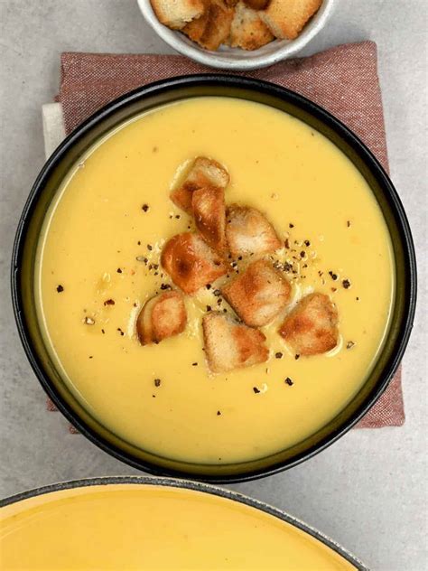 Creamy Parsnip Soup Recipe Alphafoodie