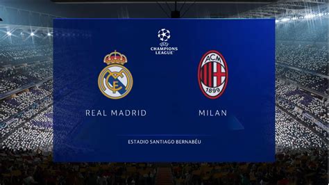 Fifa 23 Real Madrid Vs Milan Partido De Vuelta De Los Octavos De Final