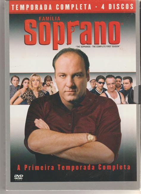 Box Família Soprano Primeira Temporada Completa 4 Dvds Legendado