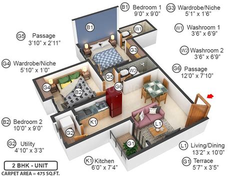 Peninsula Address One Phase 6 Floor Plan Gahunje Pune