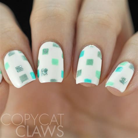 Copycat Claws: 40 Great Nail Art Ideas - Mint Green