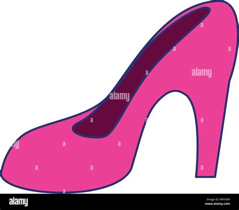 Fashion High Heel Isolated Stock Vector Image And Art Alamy