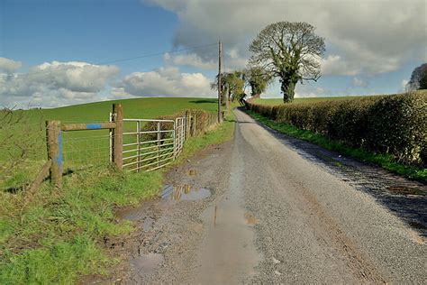 Ballynahatty Road Edergole Upper Kenneth Allen Geograph Britain