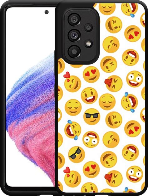 Samsung Galaxy A53 Hardcase Hoesje Emoji Designed By Cazy Bol