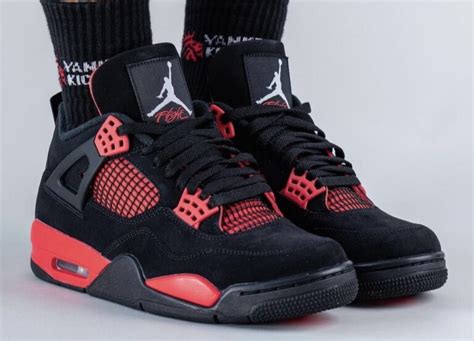 Air Jordan 4 Red Thunder Crimson Ct8527 016 Release Date Sbd