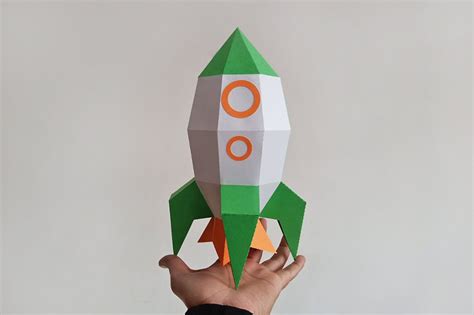 ROCKET Make your own ROCKET by converting our 2D templates to 3D. Time ...