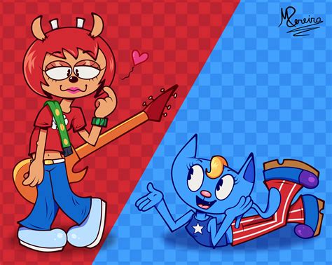 Lammy And Katy Art By Mpereiramarcos R Lammy