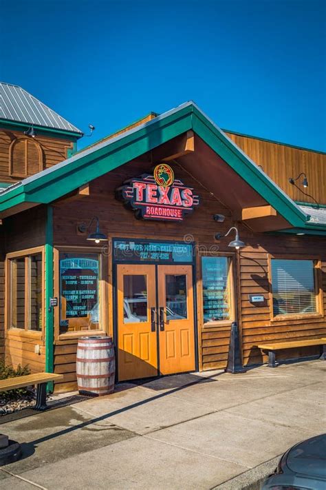 Entrée Du Restaurant De Texas Roadhouse Photo Stock éditorial Image