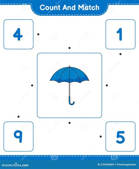 Count And Match Count The Number Of Umbrella And Match With The Right