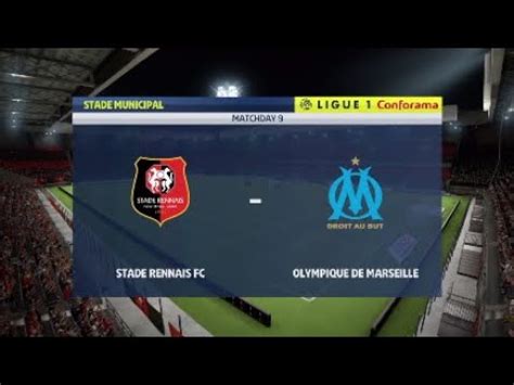 Stade Rennais Fc Vs Olympique Marseille Fifa Youtube