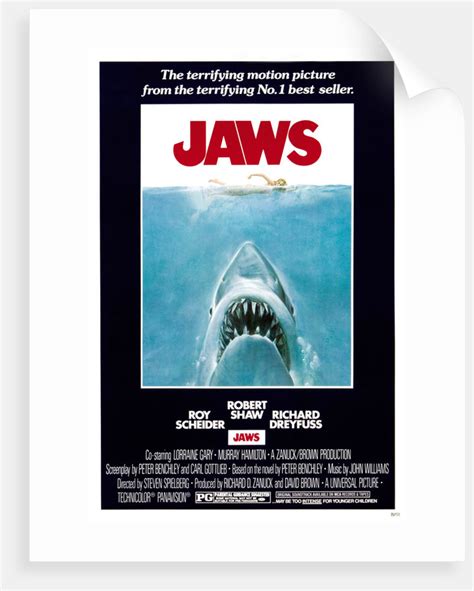 Jaws Film Poster posters & prints by Revolution Posters