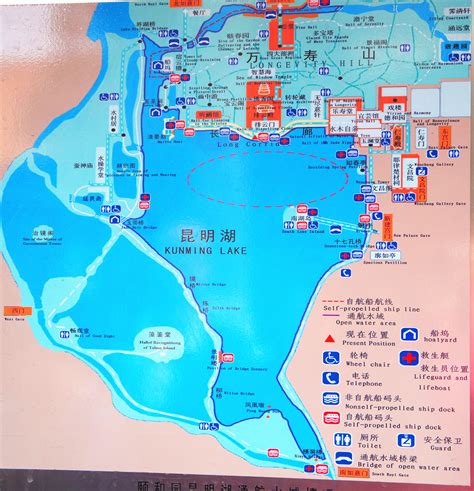 颐和园内部景点及地图展示 地图分享