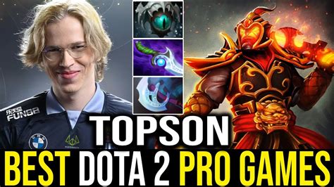 Topson Ember Spirit Mid Diffusal Build Dota 2 Pro Gameplay YouTube