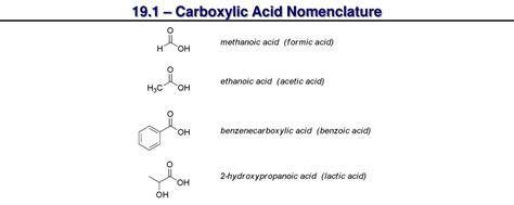 Ppt Chapter 19 Carboxylic Acids Powerpoint Presentation Free