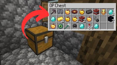 Minecraft But Chests Give OP Items YouTube