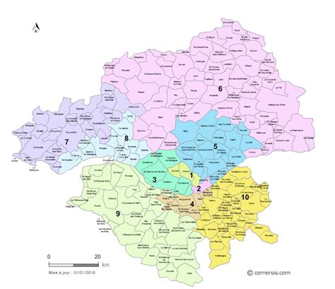 Carte Des Circonscriptions De La Loire Atlantique