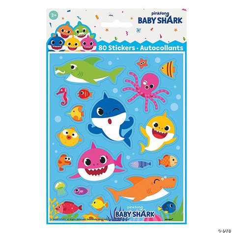 Baby Shark Sticker Sheets