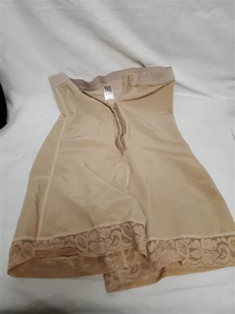 NUDE STRAPLESS BODY Shaper With Tummy Control Sz XL S 4 8 65 PicClick UK