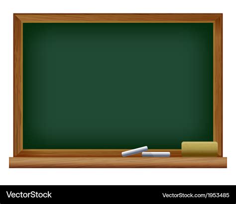 Blackboard Royalty Free Vector Image Vectorstock