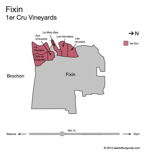 Vineyard Maps Pearl Of Burgundy