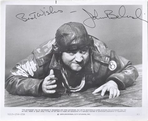 John Belushi Signed Photo 1941 Animal House Saturday Etsy