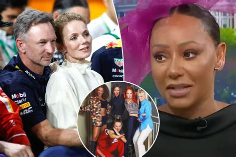 Mel B Spice Girls Supporting Geri Halliwell Amid Christian Horner