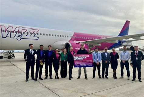 Wizz Air Marks 7 Millions Milestone At Larnaca Hermes Airports Routes