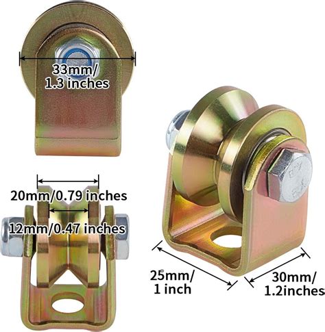 Skelang V Groove Caster 1 25 Inches Sliding Gate Ubuy Nepal