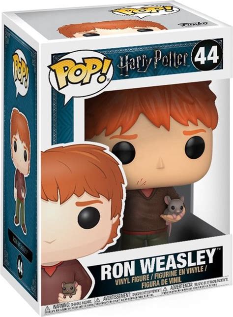 Funko POP 44 Ron Weasley With Scabbers Harry Potter Bol