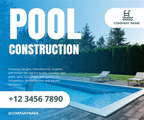 Service Offering Of Swimming Pool Construction Company Online Facebook