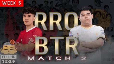 RRQ VS BTR MATCH 2 MPL ID SEASON 8 SEBUAH TAUNTING DARI R7 1080p