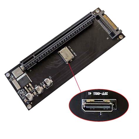 CY Oculink SFF 8612 SFF 8611 To PCIE PCI Express 16x 4x Adapter With