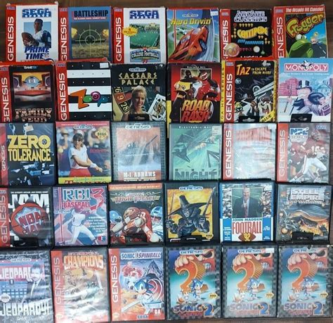 Find Retro Games On Twitter Lot Of Sega Genesis Games Untested In