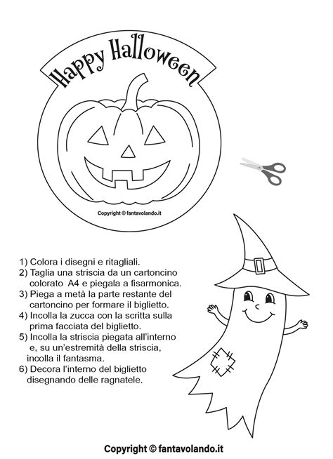 Biglietti Per Halloween Un Fantasma Dispettoso Fantavolando