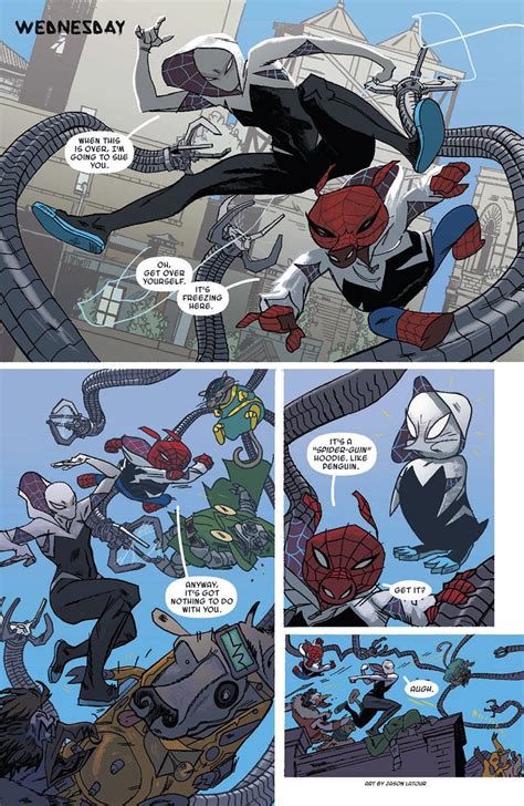 Spider Gwen Had Better Really Have A Penguin Counterpart Named Spider Guin