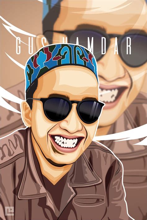 Vector Art Portraits Cartoon Cowok Ganteng Kartun Gambar Keren