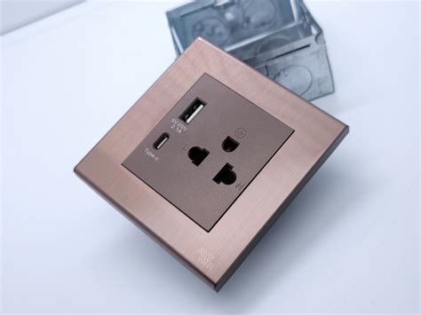 Artdna A Eu Standard Germany Socket Eu Plug Type C Socket And Usb