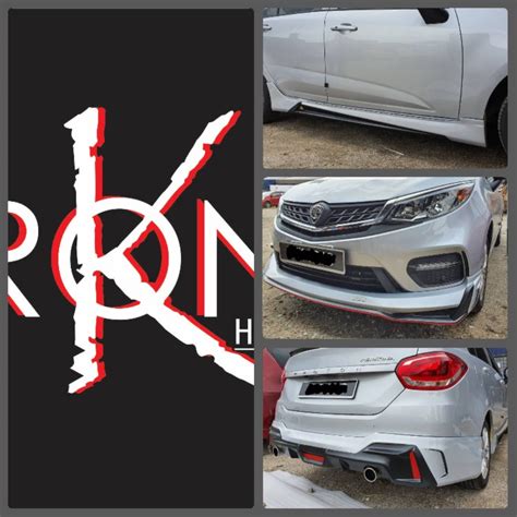 Proton Persona 2nd Generation 2019 Drive 68 Body Kit ABS Ready Stock