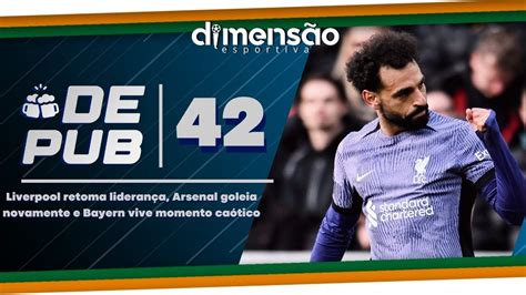 DE PUB 43 Liverpool retoma liderança Arsenal goleia novamente e