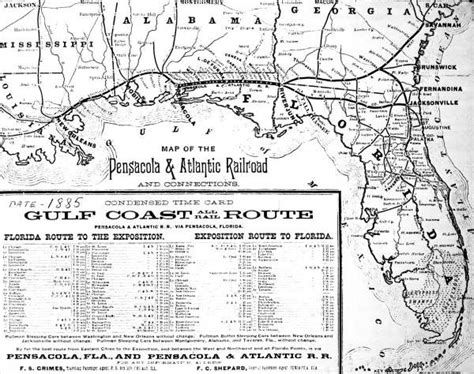 Pensacola Florida, Florida City, Map Of Florida, Vintage Florida, Old Train Station, Railroad ...