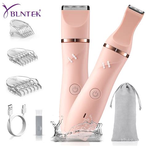 RB0F YBLNTEK 2 In 1 Bikini Trimmer For Women Electric Lady Clipper