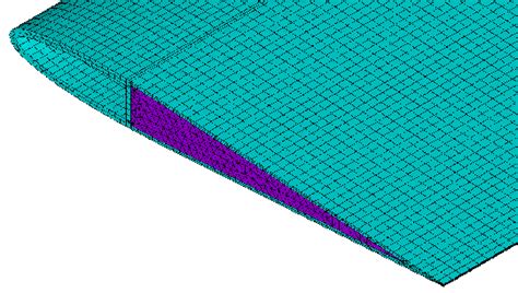 3 D Mesh Of The Free End Of The Blade In Ansys Download Scientific