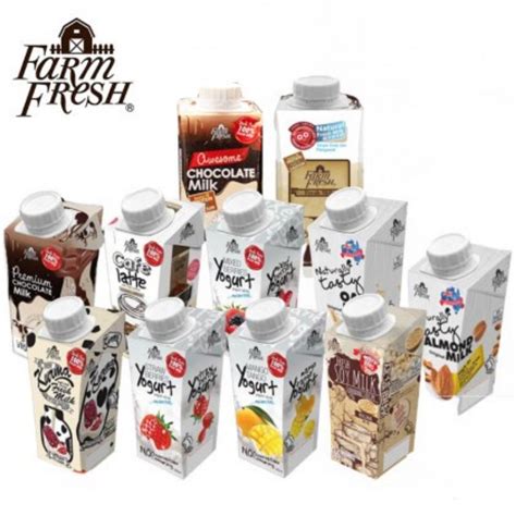 Farm Fresh Uht Milk 200ml Assorted Single Pack Shopee Malaysia