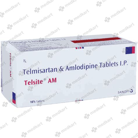 Telsite Am Tablet S Price Composition Generic Alternatives Medkart