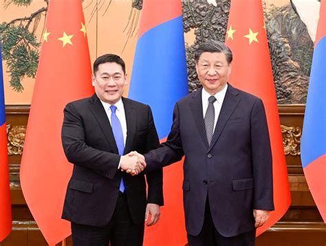 Xi Jinping Rencontre Le Premier Ministre De La Mongolie La Jeunesse De