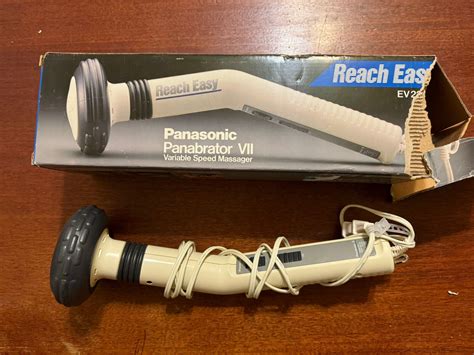 Panasonic Reach Easy Panabrator Vii Personal Massager Wand Vibrator Ev 223w Box Ebay