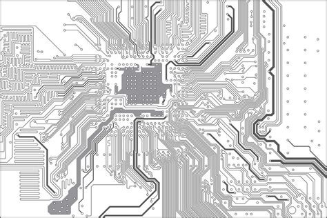 How To Create A Simple Circuit Board Drawing